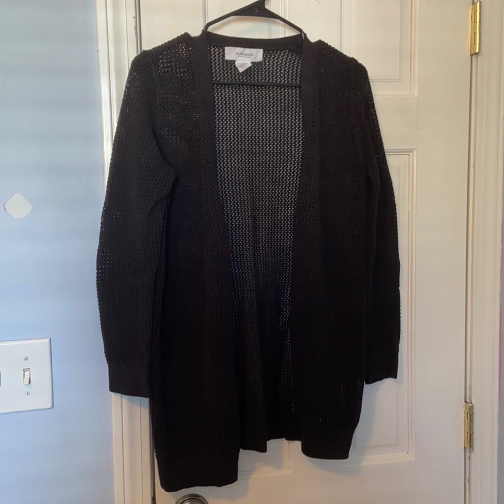 Light-weight Black Cardigan